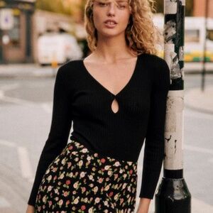 NWT Sezane Rina Bodysuit